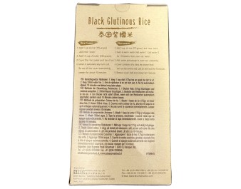 RIZ GLUANT NOIR GRAINS LONGS