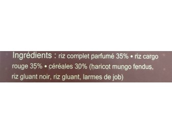 RIZ MULTI GRAIN ET CEREALE