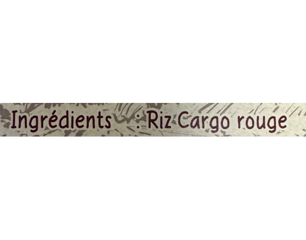 RIZ ROUGE GRAINS LONGS
