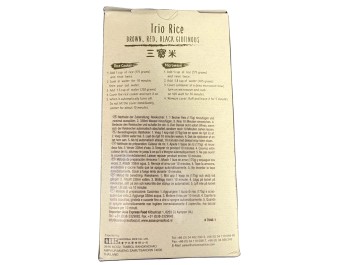 RIZ TRIO BRUN / ROUGE / GLUANT