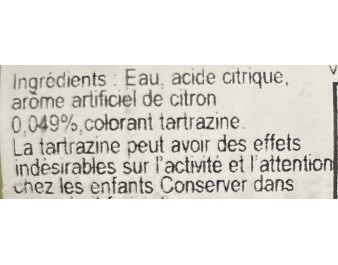 JUS DE CITRON VERT CONCENTRE