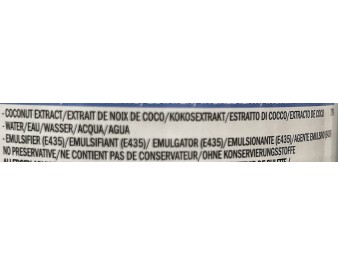 LAIT DE NOIX DE COCO