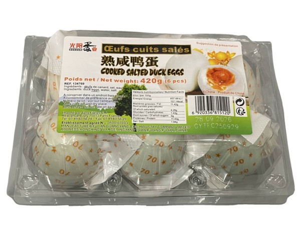 OEUFS DE CANNE SALE 6 P.