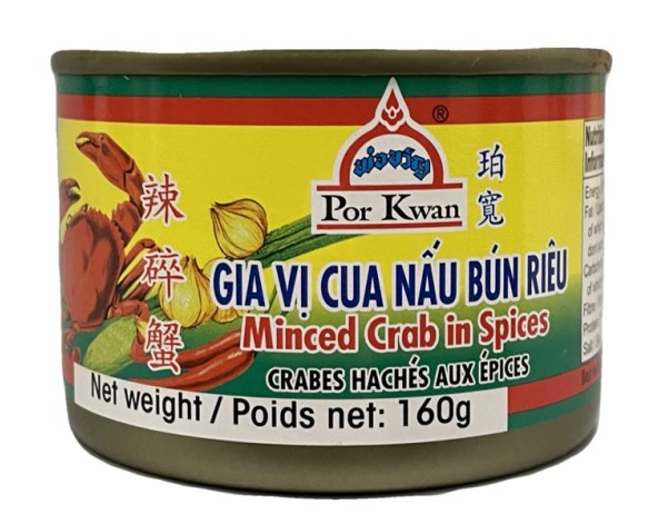 PATE DE CRABE HACHEE EPICEE