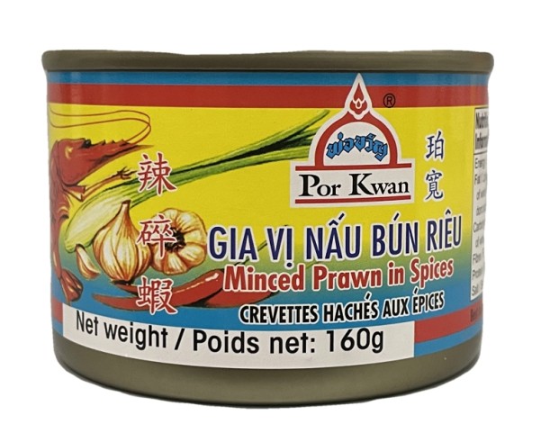 PATE DE CREVETTE HACHEE EPICEE