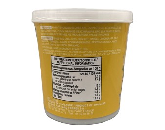PATE DE CURRY JAUNE