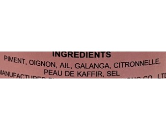 PATE DE CURRY KANG PRIK KING