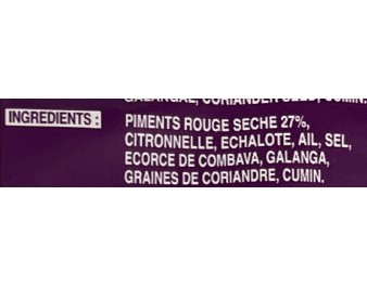 PATE DE CURRY PANANG