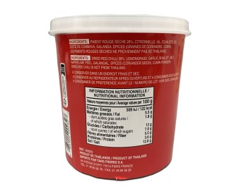 PATE DE CURRY ROUGE