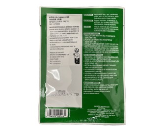 PATE DE CURRY VERT