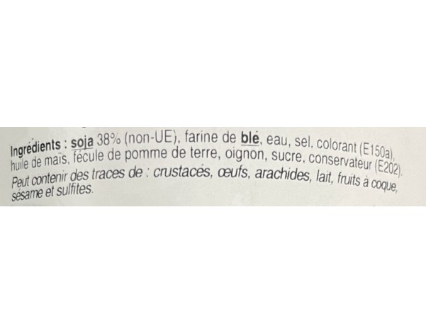 PATE DE HARICOT NOIR