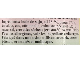 PATE DE PIMENT A L’AIL FRIT