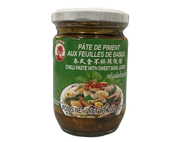 PATE DE PIMENT AU BASILIC