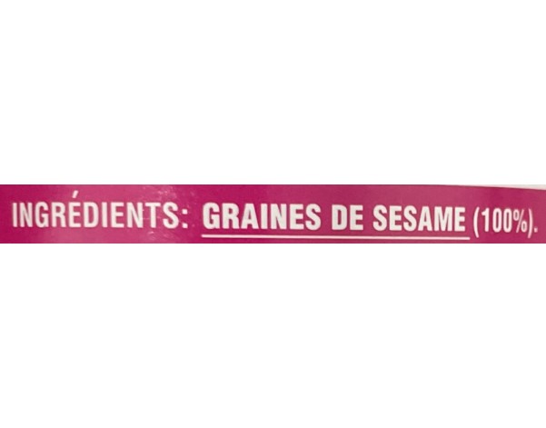 PATE DE SESAME BLANC