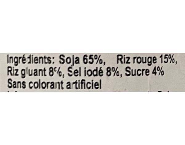 PATE DE SOJA ROUGE