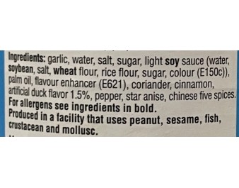 PATE INS. AROME CANARD