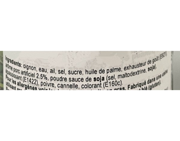 PATE INS. AROME PORC