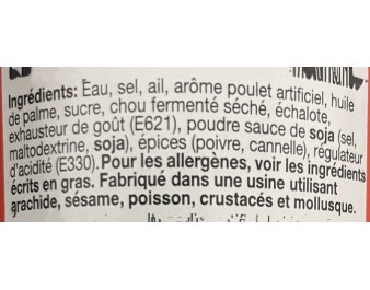 PATE INS. AROME POULET