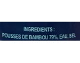 POUSSES DE BAMBOU AIGRE EN LAMELLES