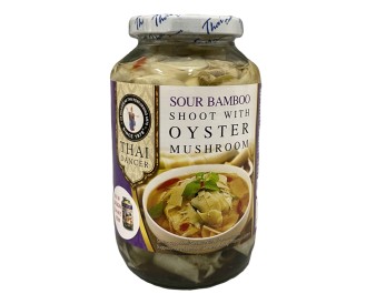 POUSSES DE BAMBOU AIGRE ET CHAMPIGNON D’HUITRE