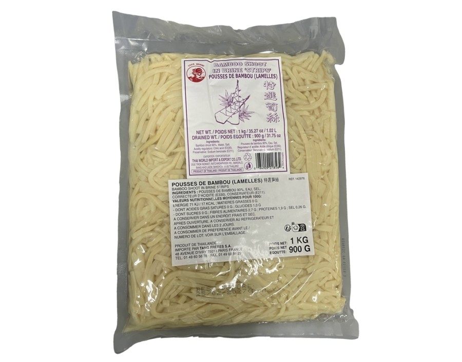 POUSSES DE BAMBOU EN FILAMENTS AU NATUREL