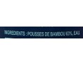 POUSSES DE BAMBOU EN LAMELLES AU NATUREL