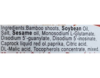 POUSSES DE BAMBOU PIMENTEE