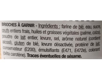 PAIN BURGER BRIOCHE 6 P.