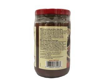 SAUCE DE PIMENT AUX FEVES (TOBAN DJAN)