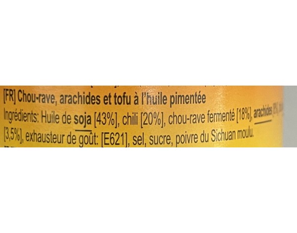 SAUCE DE PIMENT ET LEGUMES