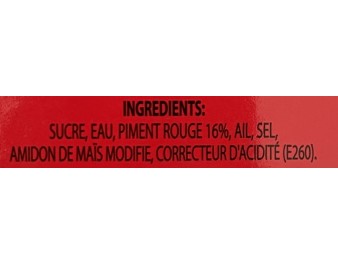 SAUCE DE PIMENT POUR POULET