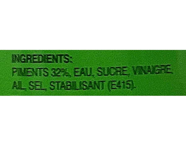 SAUCE DE PIMENT SRIRACHA MOYENNE