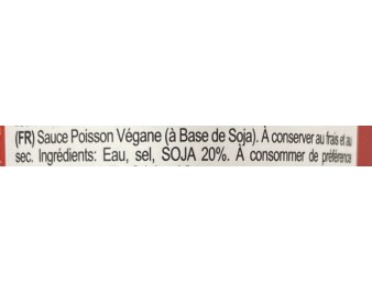 SAUCE DE POISSON VEGAN