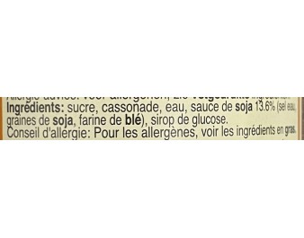 SAUCE DE SOJA EPAISSE