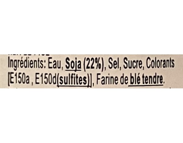SAUCE DE SOJA EPAISSE