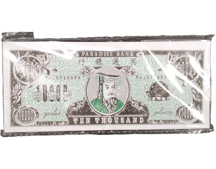 PAPIER CULTE BILLET 10000 DOLLARS 100 P.