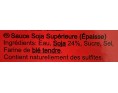 SAUCE DE SOJA EPAISSE