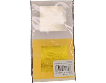 PAPIER CULTE BLANC ET JAUNE 10.50 X 19 CM