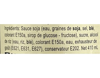 SAUCE DE SOJA POUR BRAISAGE ROUGE