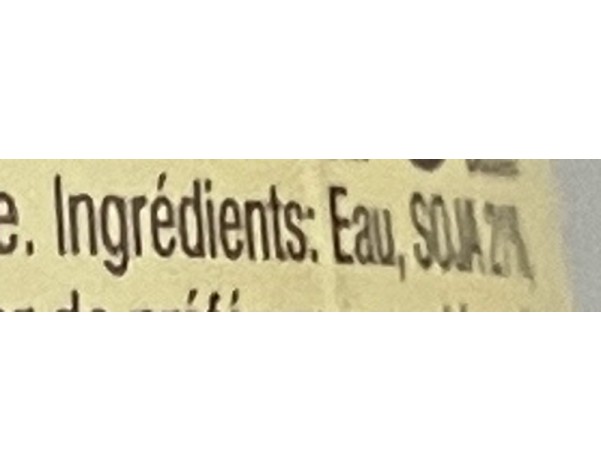 SAUCE DE SOJA SANS GLUTEN