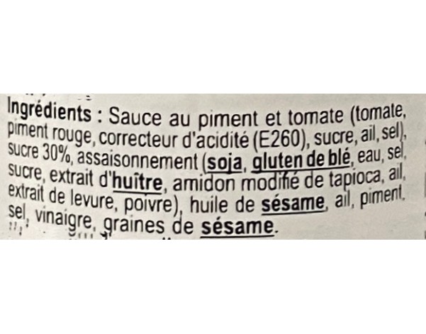 SAUCE SUKIYAKI CANTONAISE