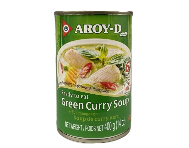 SOUPE DE CURRY VERT