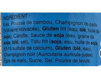 VEGETARIEN CHOP-SUEY