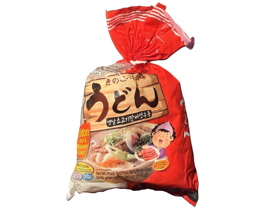 NOUILLE AU BLE UDON ARÔME BOEUF ET CHAMPIGNONS