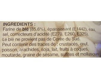 NOUILLE AU BLE UDON NATURE 3 P.