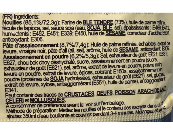 NOUILLES A L’OIGNON