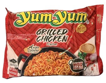 NOUILLES AU POULET GRILLE FORT ET EPICE