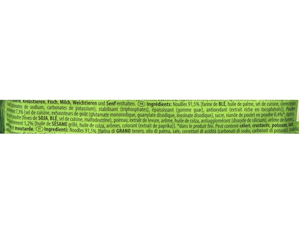 NOUILLES AU POULET