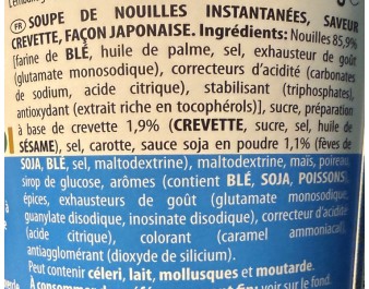 NOUILLES AUX CREVETTES