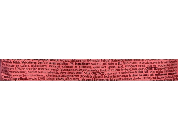 NOUILLES AUX CREVETTES